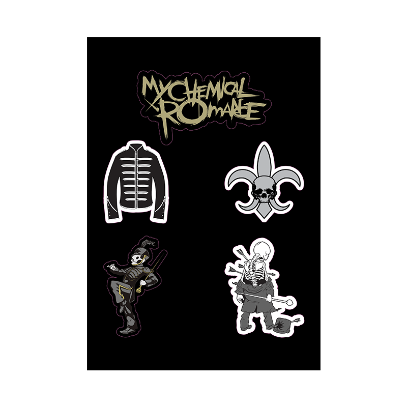 The Black Parade Sticker Sheet
