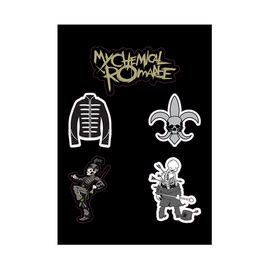 The Black Parade Sticker Sheet